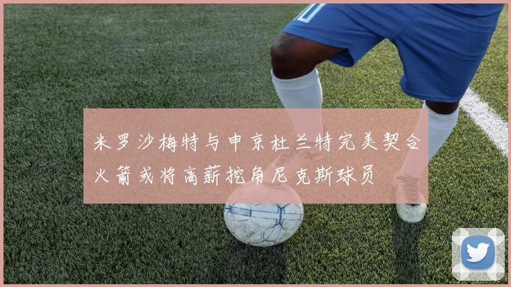米罗沙梅特与申京杜兰特完美契合火箭或将高薪挖角尼克斯球员
